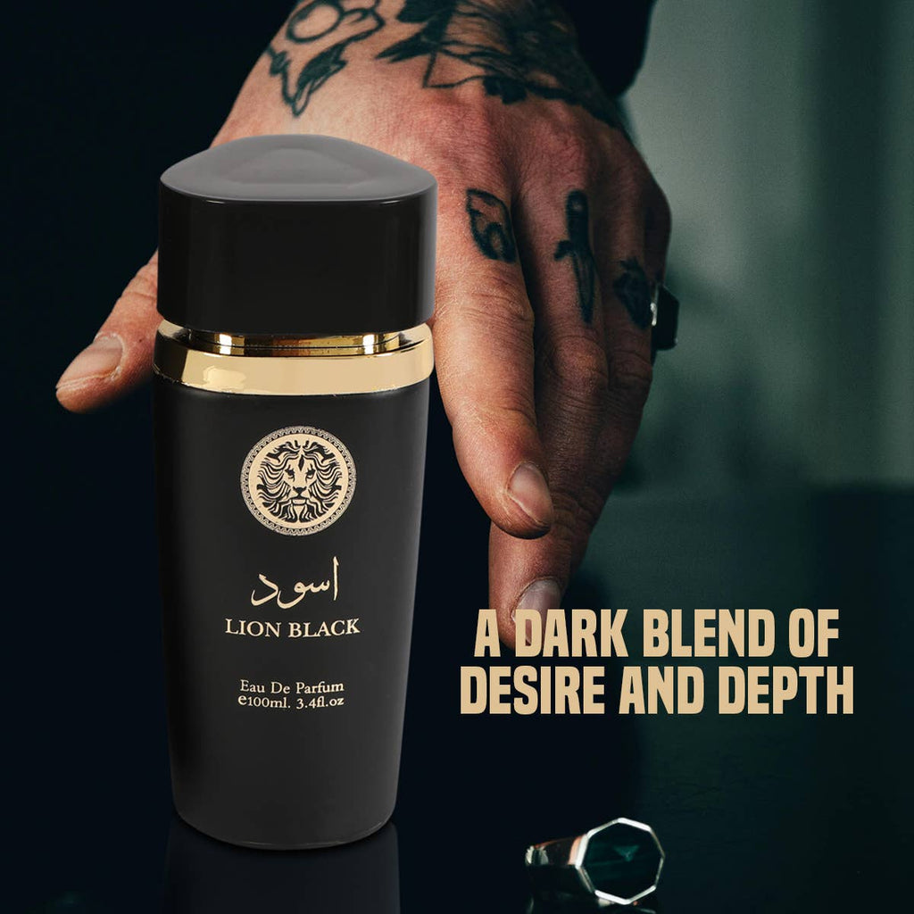 Lion Black Spray Perfume Eau De Parfum For Men