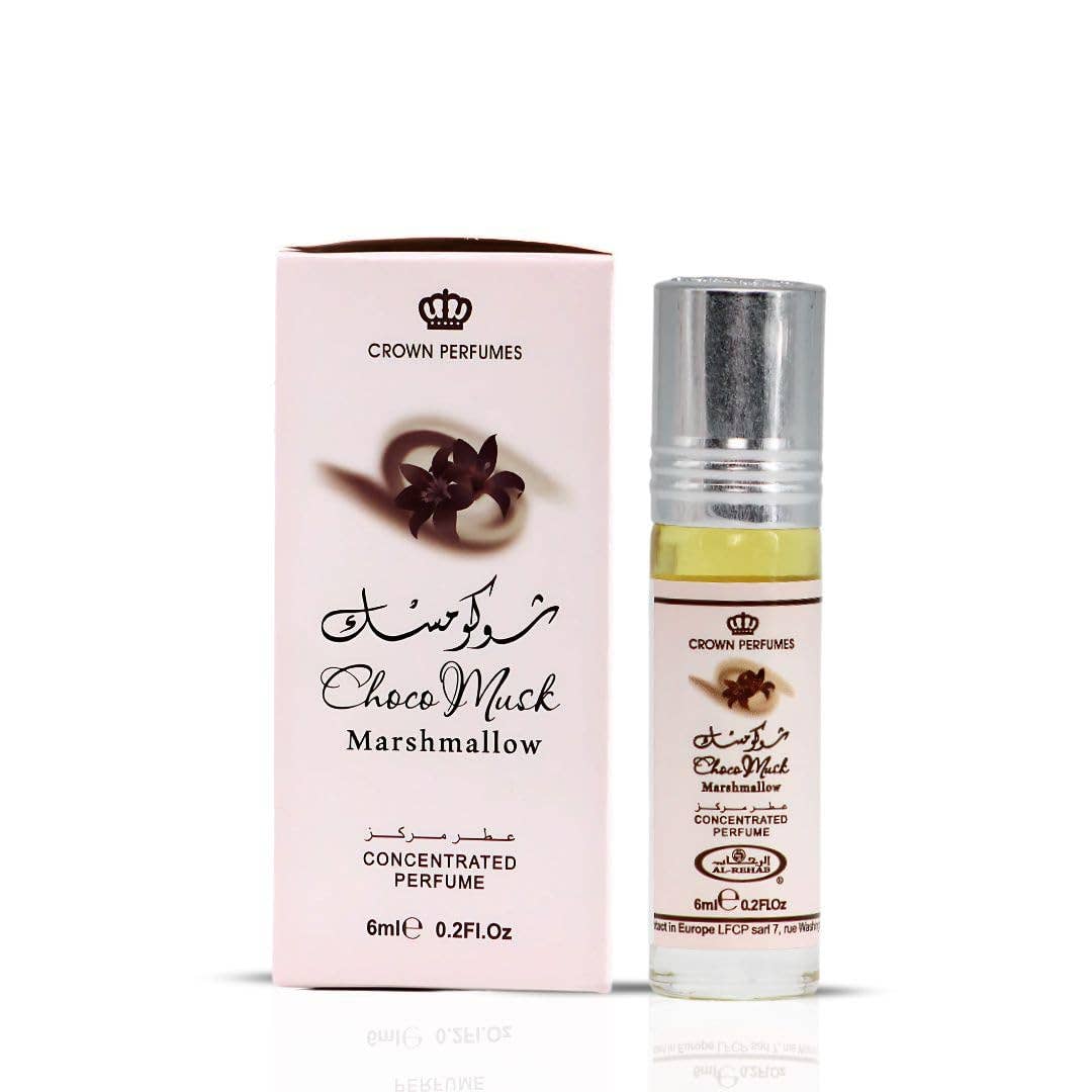 Al Rehab Choco Musk Marshmallow Perfume Oil Roll On 6 ml